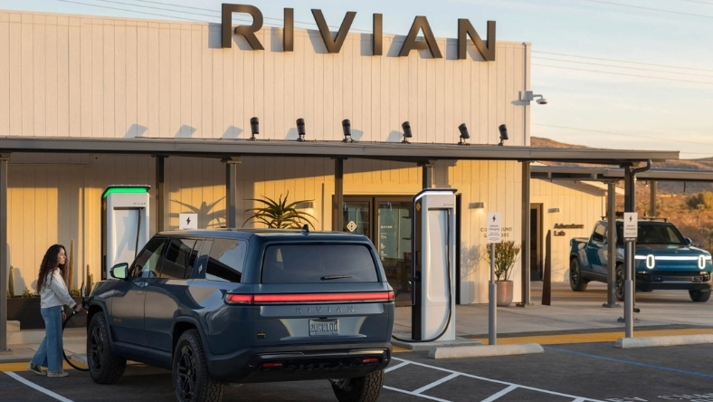 Rivian Plugs Into Shared Grid-Charging Network